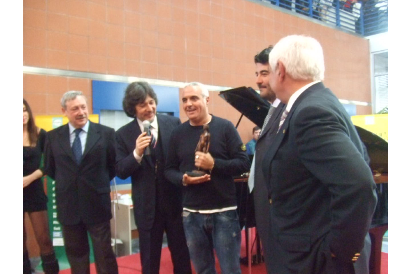 Giorgio Panariello riceve il premio